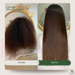 Résultat du lissage vegan Miracle Vegan Milla L