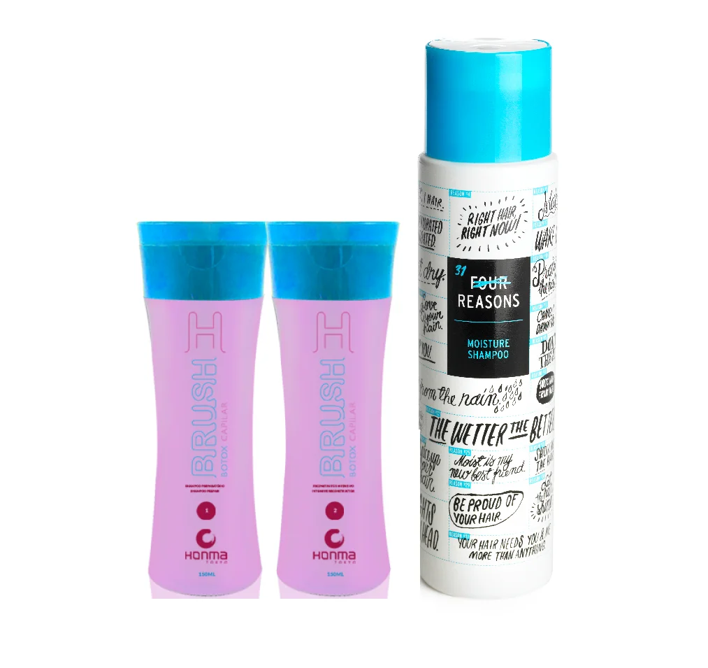Kit Botox Capillaire H Brush + Shampoing Entretien Et Prolongation