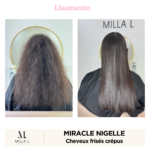 Résultat de nos lissages avant après lissage brésilien