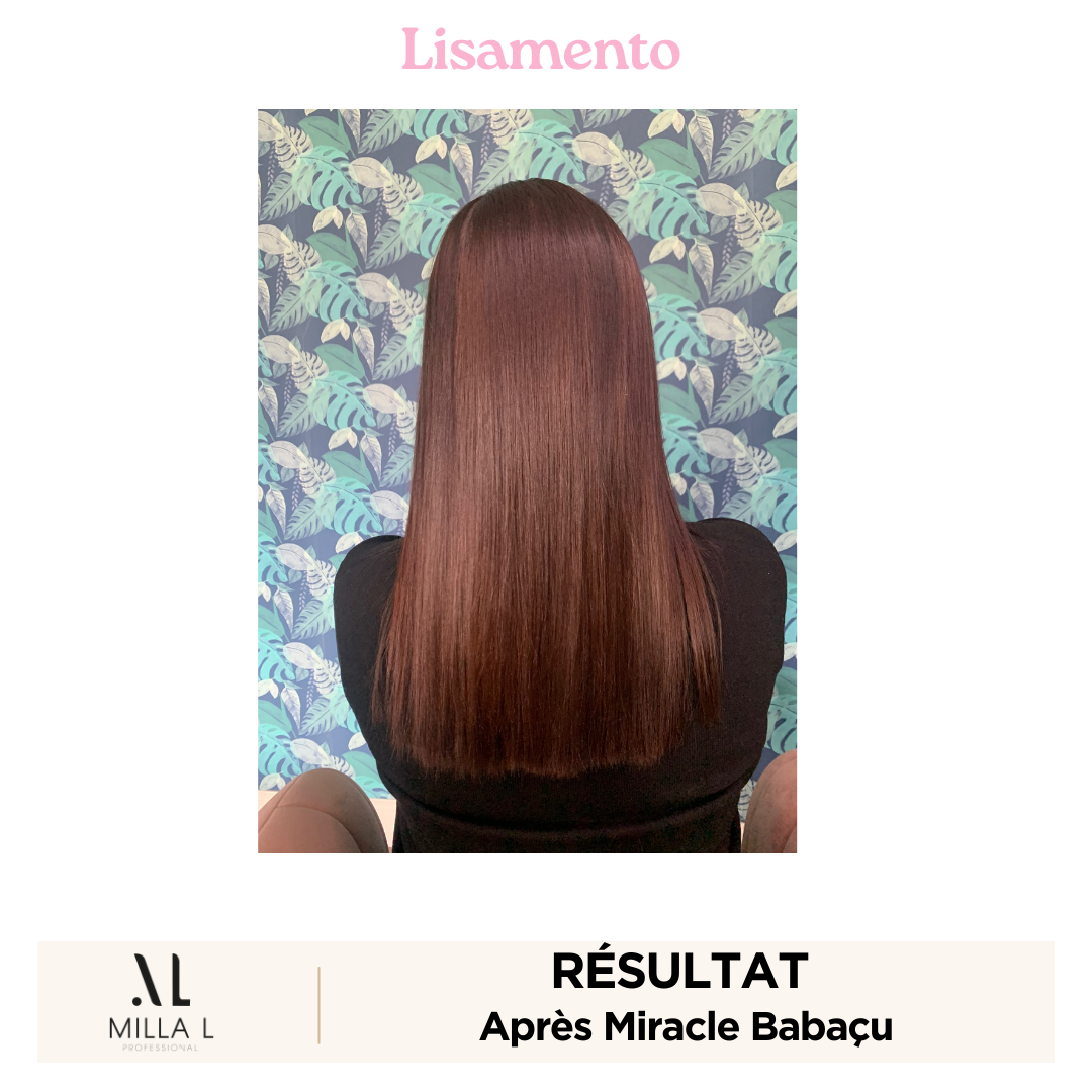 avant après lissage brésilien lisamento
