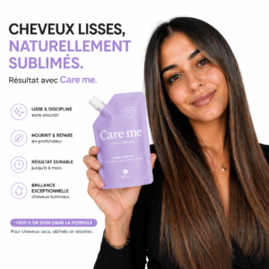 Kit Lissage Brésilien & Botox Capillaire Care-Me – Kératine Végétale Romarin & Argan – Made in France 🇫🇷