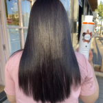 résultat lissage milla l cheveu colorés miracle babaçu